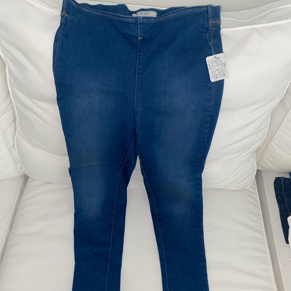 Free People Jeggings with Elastic Waistband